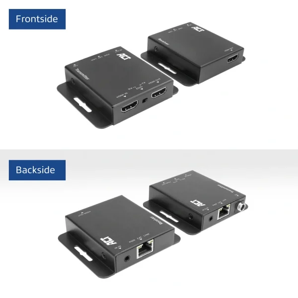 ACT AC7801 HDMI extender szett CATx, max.70 m