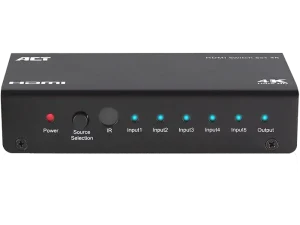 ACT AC7840 5x1 HDMI switch, 3D/4K támogatás