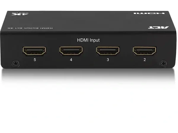 ACT AC7840 5x1 HDMI switch, 3D/4K támogatás