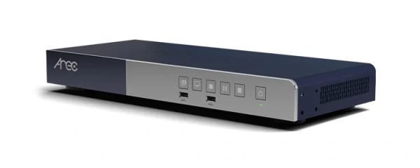 ADENA AREC-LS-410 stream média központ, 4-csatorna FullHD bemenet, 2-párhuzamos stream, Dante, NDI