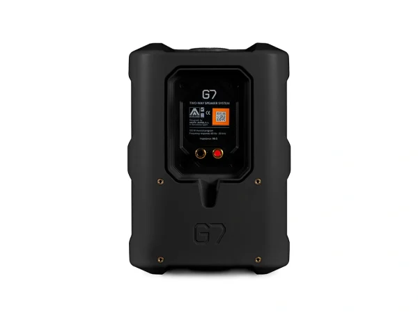 Amate Audio G7 BLACK 2-utas fali hangsugárzó, 6, 5" + 1", 120W/16 Ohm, fekete