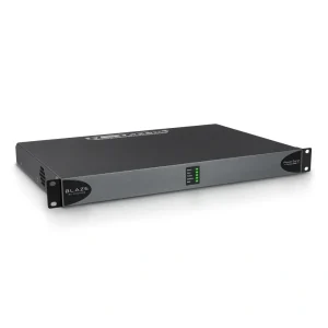 Blaze Audio POWERZONE CONNECT-1008 1x120W (100V) D-osztályú mátrix végfok, 1U-1/2 rack méret, alacsony impedanciás, power sharing, GPIO csatlakozás,