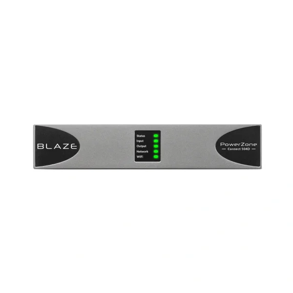 Blaze Audio POWERZONE CONNECT-504D 4x 125W D-osztályú végfok, DSP, web GUI, Dante