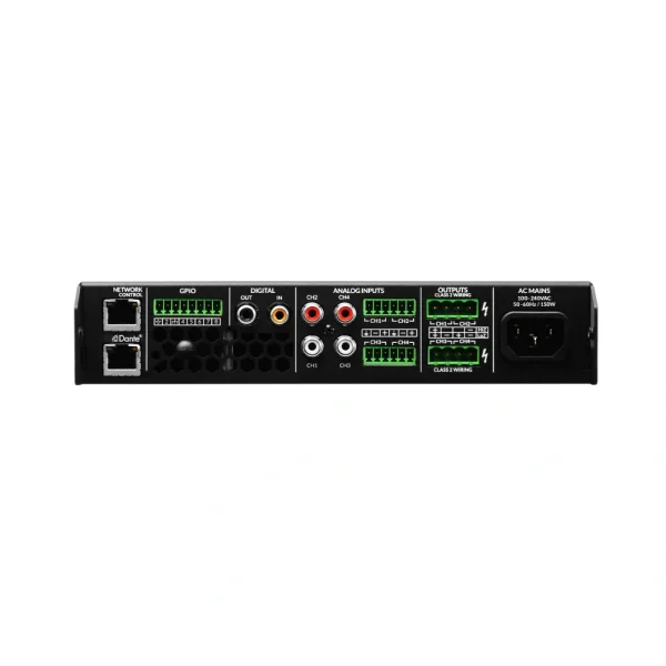 Blaze Audio POWERZONE CONNECT-504D 4x 125W D-osztályú végfok, DSP, web GUI, Dante