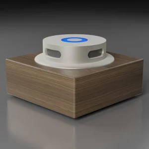 Clockaudio CRM-202-RF beépíthető határfelület mikrofon programozható RGB LED kapcsolóval, fekete