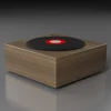 Clockaudio CRM-202-RF beépíthető határfelület mikrofon programozható RGB LED kapcsolóval, fekete