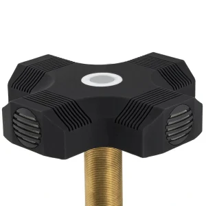 Clockaudio CS-4S-RF-RGB határfelület mikrofon programozható RGB LED érintőkapcsolóval, fekete