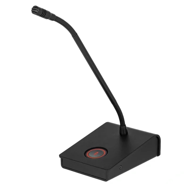 Clockaudio CUB-33 Asztali USB mikrofon, kapacitív LCD kijelző és MUTE gomb, VU meter.