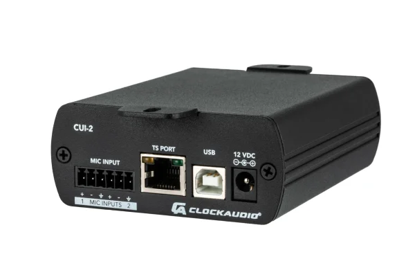 Clockaudio CUI-2 USB mikrofon előerősítő, RGB vezérlés, fekete