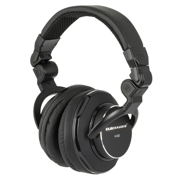 Clockaudio H-500 Zárt stúdiófejhallgató, 3m kábel, 3, 5/6, 3 mm Jack csatlakozó