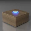 Clockaudio TS-003 RGB, felületre szerelt Halo gyűrű, RGB LED érintő kapcsolóval, fekete