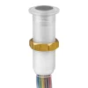 Clockaudio TS-003 RGB, felületre szerelt Halo gyűrű, RGB LED érintő kapcsolóval, fekete