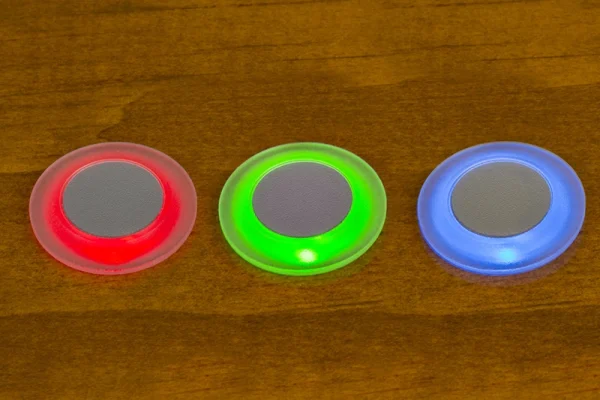 Clockaudio TS-003 RGB, felületre szerelt Halo gyűrű, RGB LED érintő kapcsolóval, fekete