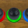 Clockaudio TS-005-MK3 RGB, felületre szerelt Halo gyűrű, RGB LED érintő kapcsolóval, fekete