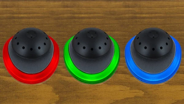 Clockaudio TS-005-MK3 RGB, felületre szerelt Halo gyűrű, RGB LED érintő kapcsolóval, fekete