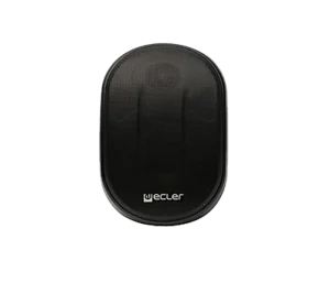 Ecler eCURVE-104BK ívelt design fali hangsugárzó, 4" mélysugárzó, 0, 75" magas, fekete.