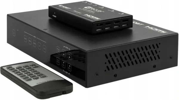 Ecler VEO-SWM45 5X1-es 4K switch, HDBaseT extenderrel