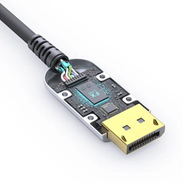 FiberX FX-I250-015 - DisplayPort 8K Fiber Extender kábel - 15m
