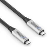 FX-I600-012, USB 3.2 Gen 1 aktív optikai kábel. USB-C csatlakozó az USB-C-csatlakozóhoz. Hibrid változat. 12m FiberX FX-I600-012, USB 3.2 Gen 1 aktív optikai kábel. USB-C csatlakozó az USB-C-csatlakozóhoz. Hibrid változat. 12m