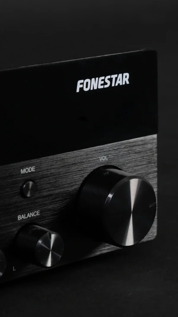 Fonestar AS-6060 integrált Hi-Fi erősítő, 2x60W (4-8 Ohm), USB/MP3/FM/BT