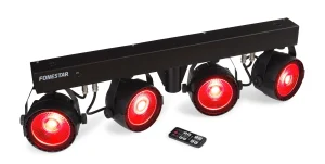Fonestar BAR-4P30L Multi-PAR RGB COB LED lámpa, 4x12W.