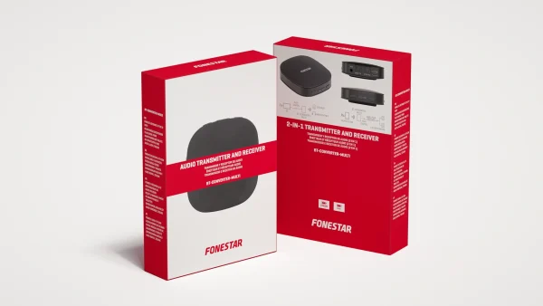 Fonestar BT-CONVERTER MULTI, 2 az 1-ben vezeték nélküli adó és vevő