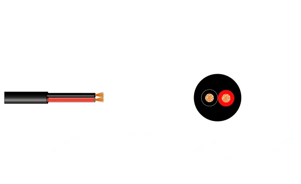 Fonestar CT-33, Kétvezetékes hangszóró kábeltekercs, 100m