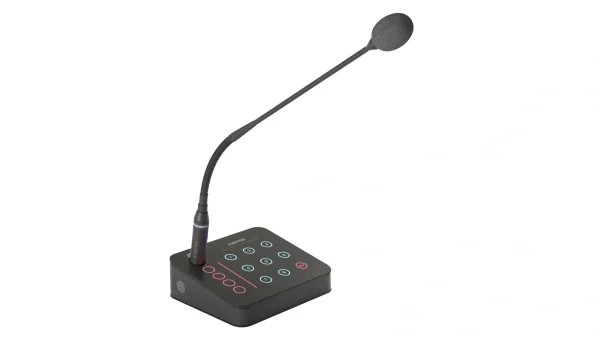 Fonestar FCM-734-B unidirekcionális hattyúnyak mikrofon AIP-1020 talphoz