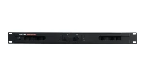 Fonestar FSD-2500E, 2-csatornás D-osztályú végfok, 2x400W/100V, 1U, opcionális Dante
