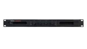 Fonestar FSD-4500E, 4-csatornás D-osztályú végfok, 4x400W/100V, 1U, opcionális Dante