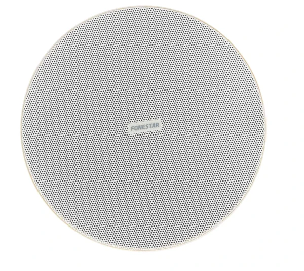 Fonestar GAT-4509 telirácsos mennyezeti hangsugárzó, 10W (8 Ohm, vagy 100V), 6, 5", RAL9010 fehér