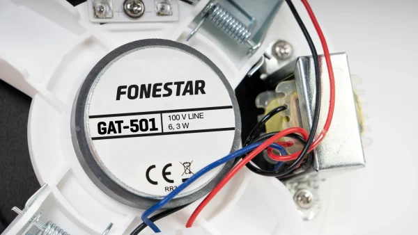 Fonestar GAT-501 mennyezeti hangsugárzó, 6W, RAL9003 fehér