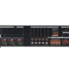 MAX-240Z, Integrált D-osztályú erősítő SMPS kapcsolóüzemű tápegységgel. 1x AMP bemenet, 3x prioritásos mikrofon bemenet. 100V vagy 8 Ohm kimenet. Fonestar MAX-240Z, Integrált D-osztályú erősítő SMPS kapcsolóüzemű tápegységgel. 1x AMP bemenet, 3x prioritásos mikrofon bemenet. 100V vagy 8 Ohm kimenet.