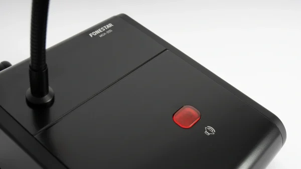 Fonestar MCH-205 asztal kondenzátor bemondó mikrofon, beépített hanggenerátorral