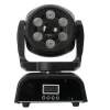 Fonestar MOV-6060L Mozgófejes LED Spot Wash lámpa. 6x 10W RGBW LED + 1x 60W fehér LED.