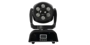MOV-6060L Mozgófejes LED Spot Wash lámpa. 6x 10W RGBW LED + 1x 60W fehér LED. Fonestar MOV-6060L Mozgófejes LED Spot Wash lámpa. 6x 10W RGBW LED + 1x 60W fehér LED.