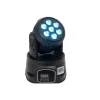 Fonestar MOV-72L Mozgófejes LED Spot Wash lámpa.7x10W RGBW LED.