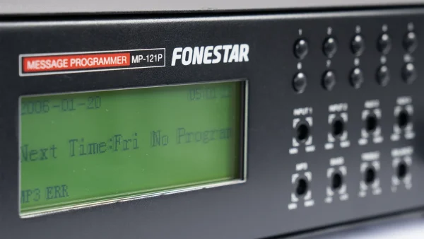 Fonestar MP-121P programozható médialejátszó, USB/SD