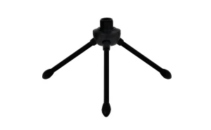 Fonestar MS-201NTripod asztali fém mikrofon állvány. 5/8" felfogatási pont. 0, 1 Kg. Fekete.