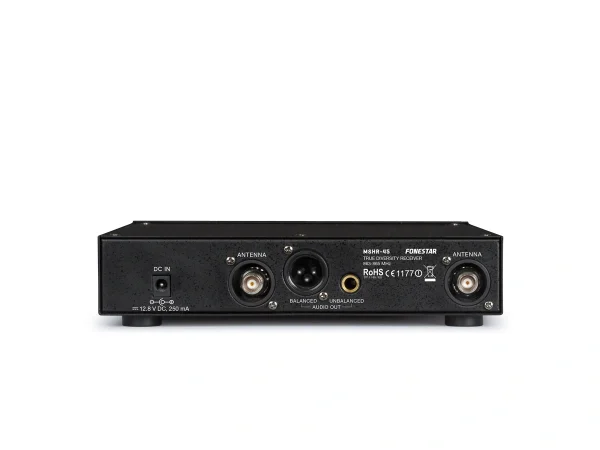 Fonestar MSH-883 vezeték nélküli mikrofon szett. Vevő, zsebadó, csíptetős mikrofon. 512-525MHz.