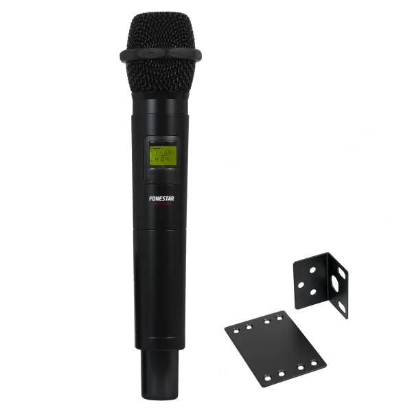 Fonestar MSH-887 vezeték nélküli mikrofon szett. Vevő, kézi mikrofon. 512-525MHz.