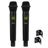 Fonestar MSH-895-512 dupl.vezeték nélküli mikr, szett. Vevő, 2x kéziadó, 512-525 Mhz