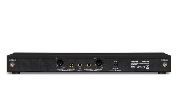 Fonestar MSH-895-512 dupl.vezeték nélküli mikr, szett. Vevő, 2x kéziadó, 512-525 Mhz