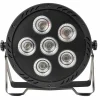 Fonestar PAR-180L Flat RGB LED PAR spot lámpa, 6x 30W RGB LED