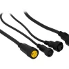 Fonestar PAR-192WAL Kültéri (IP-65) Flat RGBW LED PAR spot lámpa. 18x 10W RGB LED.