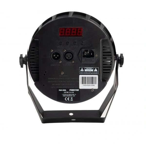 Fonestar PAR-220L Flat RGB LED PAR spot lámpa. 18x 8W RGB LED