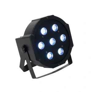 PAR-70L Flat RGBW LED PAR spot lámpa, 7x 10W RGBW LED Fonestar PAR-70L Flat RGBW LED PAR spot lámpa, 7x 10W RGBW LED