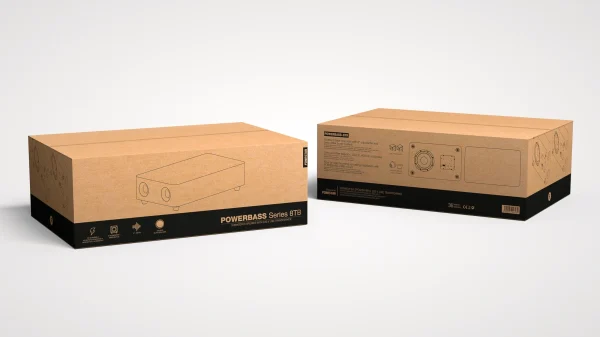 Fonestar POWERBASS-8TB, passzív mélysugárzó, 8 Ohm/100V, 120W, fehér
