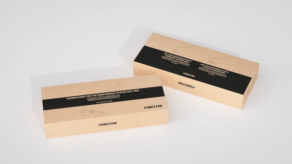 Fonestar SCF-570D, konferenciarendszer delegátusi egység, mikrofonnal