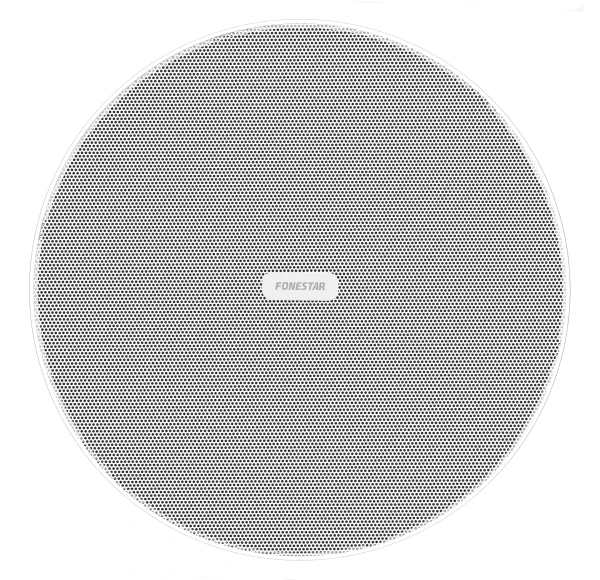 Fonestar SKY5 telirácsos mennyezeti hangsugárzó, 10W (8 Ohm, 1w/1m érzékenység), 5, ", RAL9003 fehér